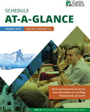 Schedule At-a-Glance Spring 2019e